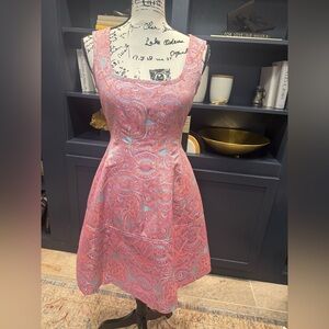 Sale! Nanette lepore Pink/orange/blue designer dress